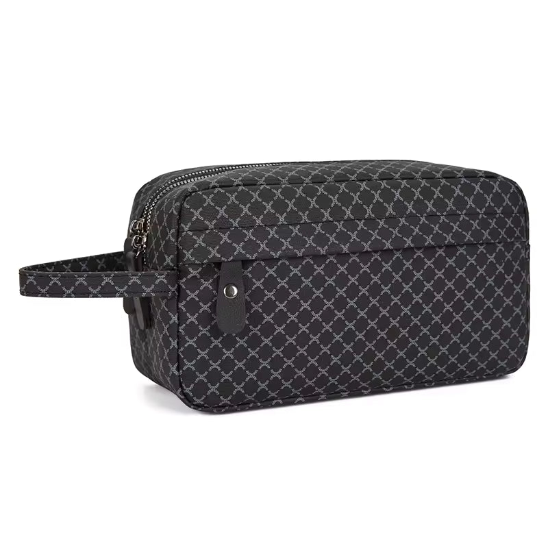 sac à main en cuir multipoches pour homme
