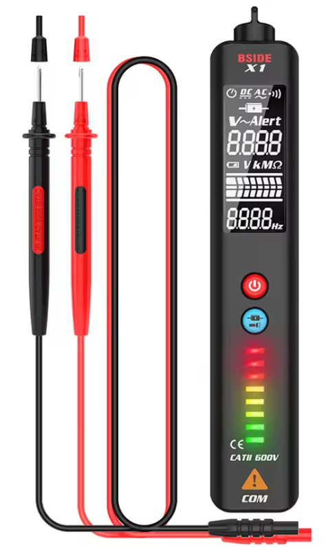 Multimètre Numérique Intelligent avec Lumière Intégrée