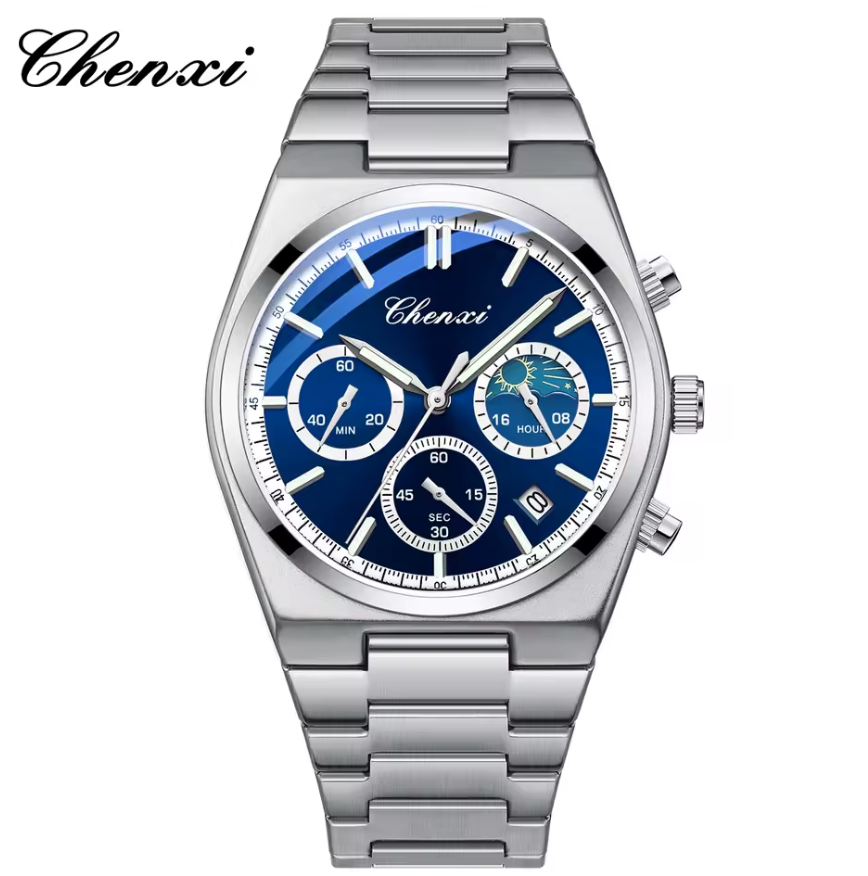 Montre Élégante de Style Raffiné en Acier Inoxydable