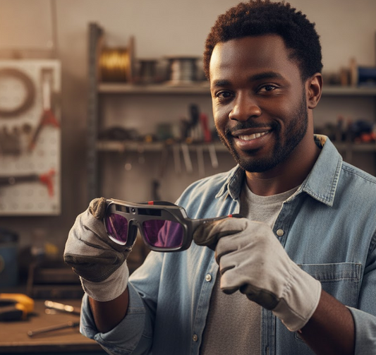 Lunettes de Soudage Ergonomiques Professionnelles